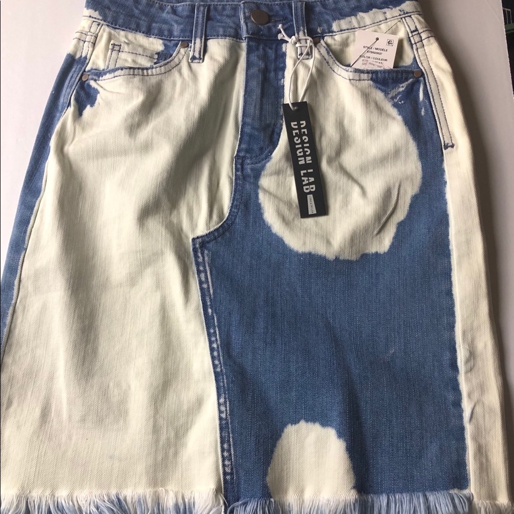 DESIGN LAB denim skirt